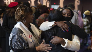 Black Pastors hold vigil for victims in Walmart shooting