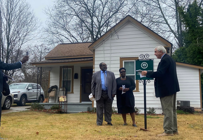 Black owned Georgia home honored with a historical marker