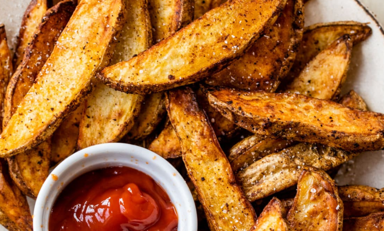 Crispy Air Fryer Potato Wedges Easy to make!