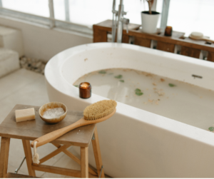 Enjoy a bath with Epsom Salts 