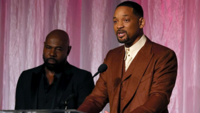 Will Smith makes first awards appearance