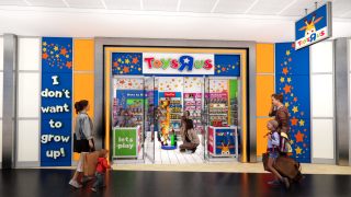 Toys R Us Returns as an airport store