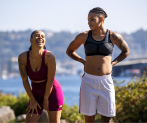 Working out in the summer heat 