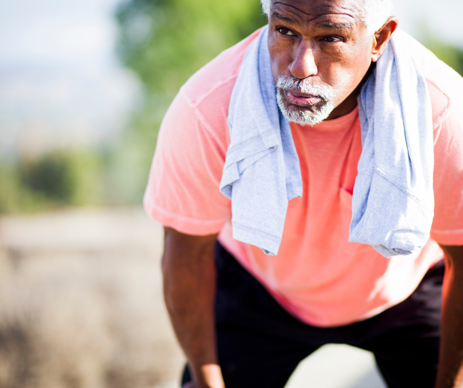 Work out in light clothing in color and weight 