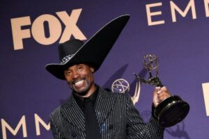 Billy Porter holding his Emmy - Courtesy Fox