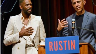 A Night of Tribute and Cinema: The Obamas at the ‘Rustin’ Screening