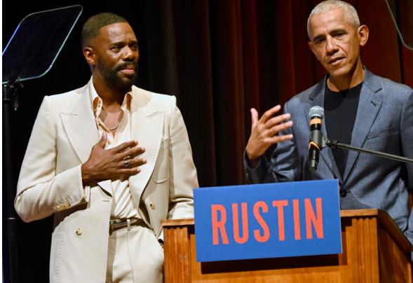 A Night of Tribute and Cinema: The Obamas at the ‘Rustin’ Screening