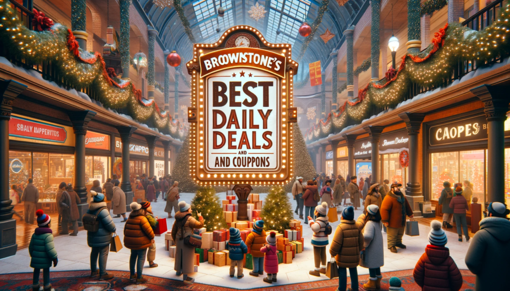 Brownstone's Best Daily Deals and Coupons Image - Brownstone Worldwide