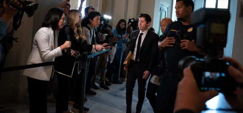 Sam Altman Capital Hill Washington Post