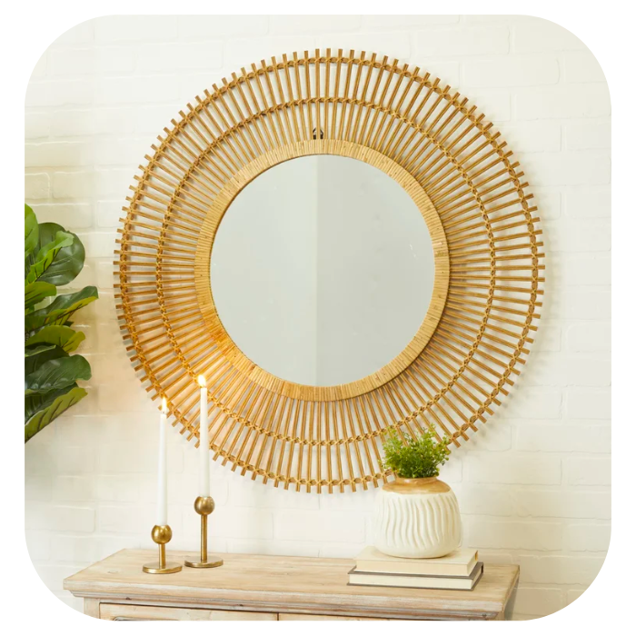 Amesbury Round Mirror