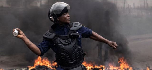 Turmoil in Kinshasa: Police Confront Fayulu Supporters in Post-Election Clash