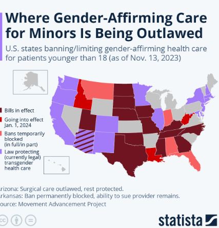 Federal Judge declines pause on states gender affirming ban for minors in Alabama