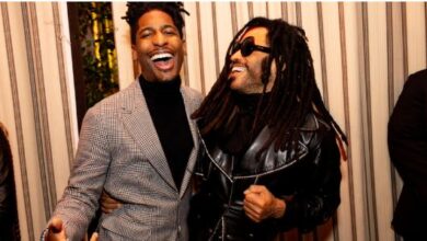 Jon Batiste and Lenny Kravitz’s Golden Eve Party