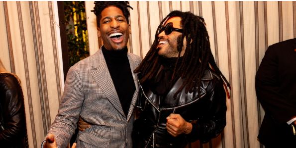 Jon Batiste and Lenny Kravitz’s Golden Eve Party