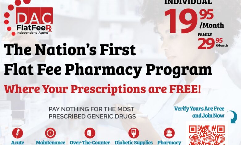 Flat Fee RX: Transforming Healthcare with Complimentary Generic Medications