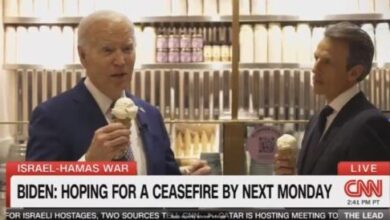 President Biden’s Ice Cream Moment Sparks Controversy Amid Ceasefire Discussions