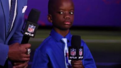 Jeremiah Fennel Dazzles at Super Bowl Opening Night, Stealing the Spotlight