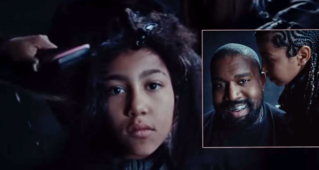 Kanye West Unveils New Music Video Featuring His Daughter North