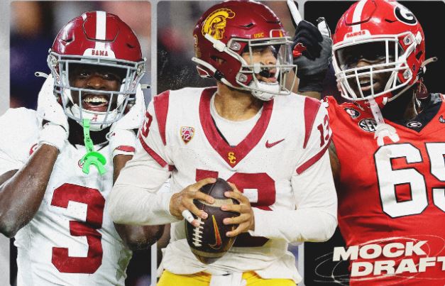 2024 NFL Mock Draft: First-Round Predictions Post-Scouting Combine