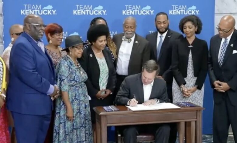 Kentucky Governor Declares Juneteenth a State Holiday and Bans Hair Discrimination