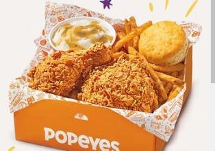 Popeyes Joins the Value Meal Wars with New .99 Box