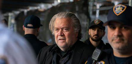 Steve Bannon Reports to Federal Prison for Defying Jan. 6 Subpoena