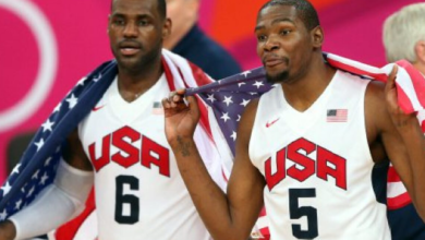 LeBron James and Kevin Durant Propel U.S. Men’s Basketball Team to Victory Over Serbia