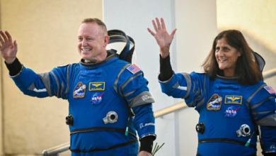 Two Astronauts Stranded in Space: An Unplanned Extension