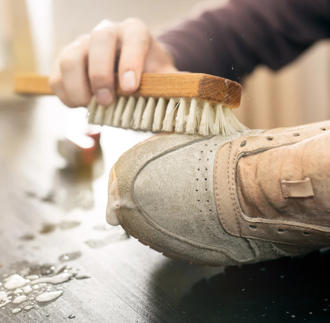 Clean Shoes and Store