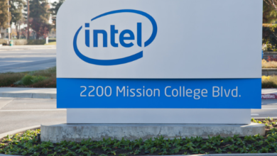 Intel’s Dow Status at Risk as Struggling Chipmaker’s Shares Plunge