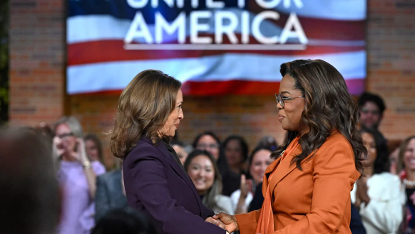 Kamala Harris Joins Oprah at Star-Studded ‘Unite for America’ Rally in Michigan Battleground