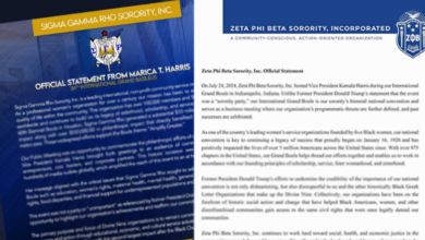 Zeta Phi Beta and Sigma Gamma Rho Respond to Donald Trump’s ‘Sorority Party’ Remarks