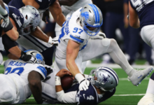 Aidan Hutchinson Suffers Major Tibia Injury During Week 6 Matchup Against Cowboys