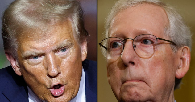 Trump Criticizes Mitch McConnell’s Endorsement as ‘Disgrace’ Despite Support