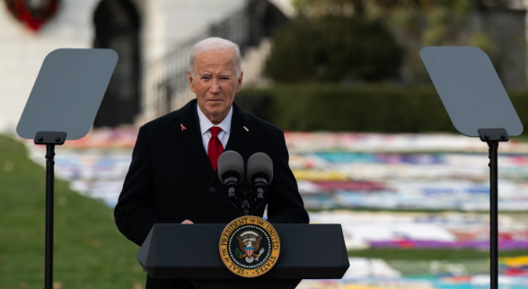 President Biden Leads Heartfelt White House Commemoration of World AIDS Day