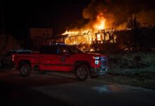 Abandoned Sugar Mill factory near Longmont catches fire overnight