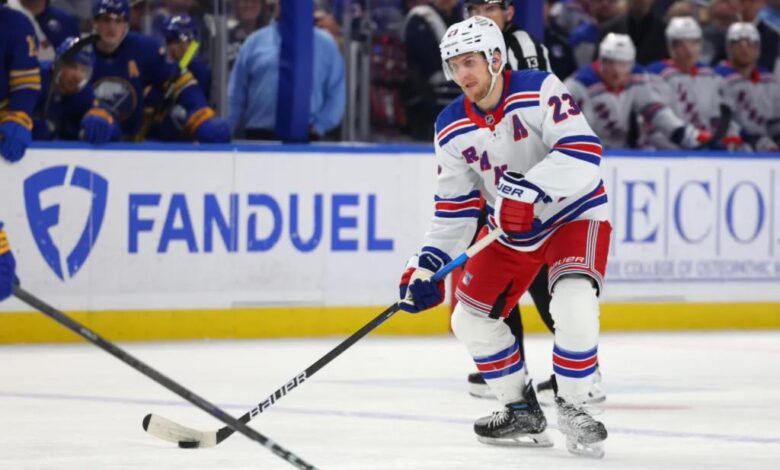 Adam Fox comes off IR, returns to lineup in huge Rangers boost