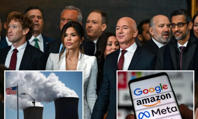 Amazon, Google, and Meta sign pledge to triple nuclear power by 2050