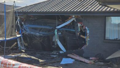 Car ploughs into Rolleston bedroom