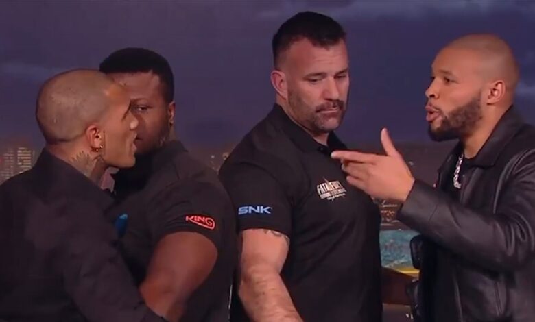 Chris Eubank Jr., Connor Benn Nearly Come to Blows on Piers Morgan’s Show