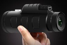 Get up close and personal with this HD monocular telescope