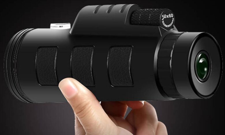 Get up close and personal with this HD monocular telescope