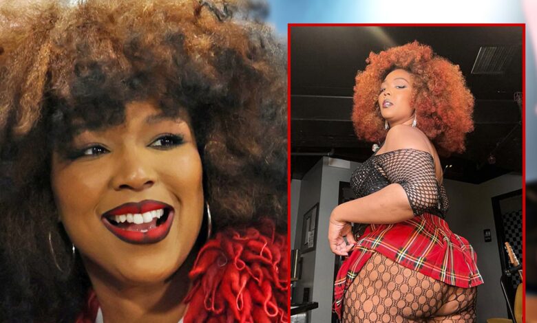 Lizzo Shows Off Weight Loss In Fishnets In Sexy IG Pics