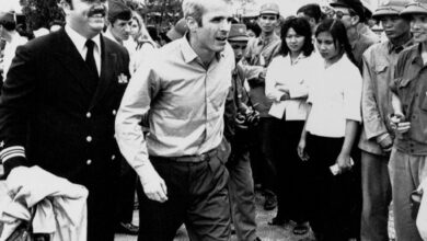 March 14, John McCain freed from POW camp