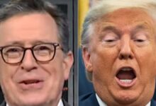 Stephen Colbert Spots Truly Uncomfortable Moment Trump Was Tripped Up By Easy Question