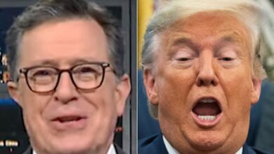 Stephen Colbert Spots Truly Uncomfortable Moment Trump Was Tripped Up By Easy Question