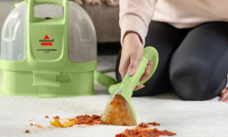 The Viral Little Green Carpet Cleaner Got a Convenient Update