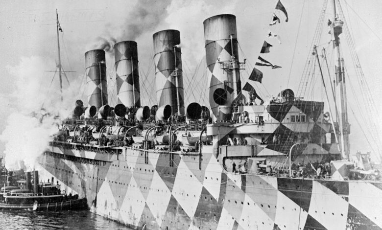 The illusory reality of WWI dazzle camouflage, re-examined