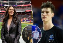 Tracy Wolfson’s March Madness photo with Florida’s Oliver Rioux goes viral