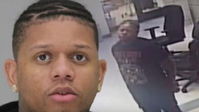 Yella Beezy Seen on Video in Cuffs Surrounded by Cops in Dallas Jail